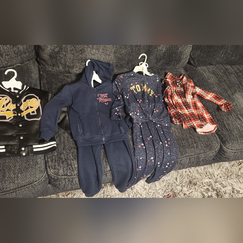 Tommy Hilfiger Blue Star Hoodie and Dress Set
